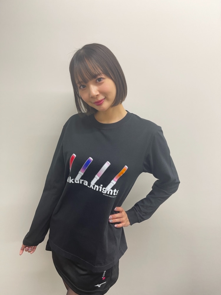 サクラブレード ロングTシャツ ブラック/Lサイズ ブラック L