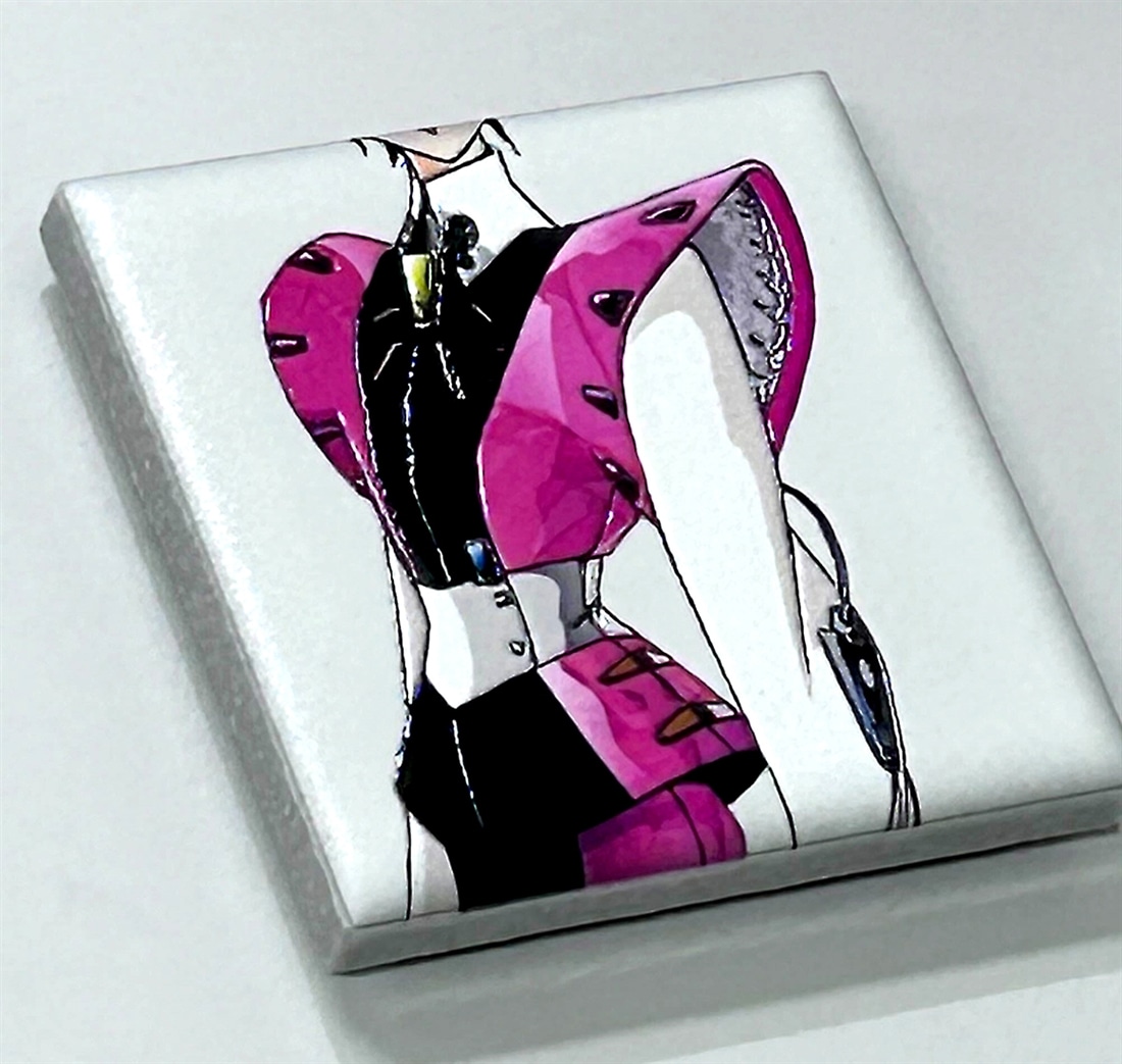 DESIGNS 永野護デザイン展 KCMオリジナル ファイブスター物語アートマグネット アトロポス