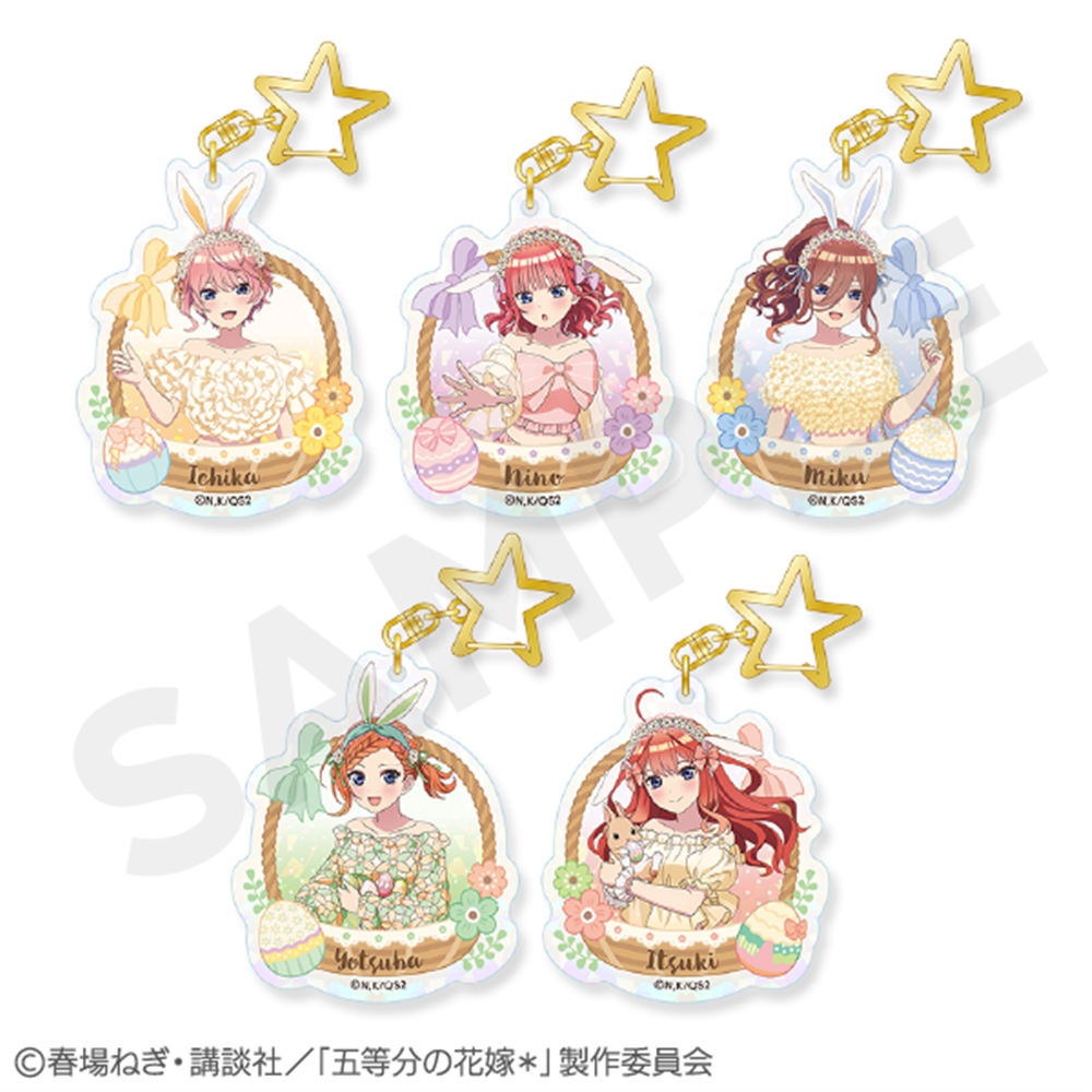 「五等分の花嫁＊」ホログラムアクキー 中野一花