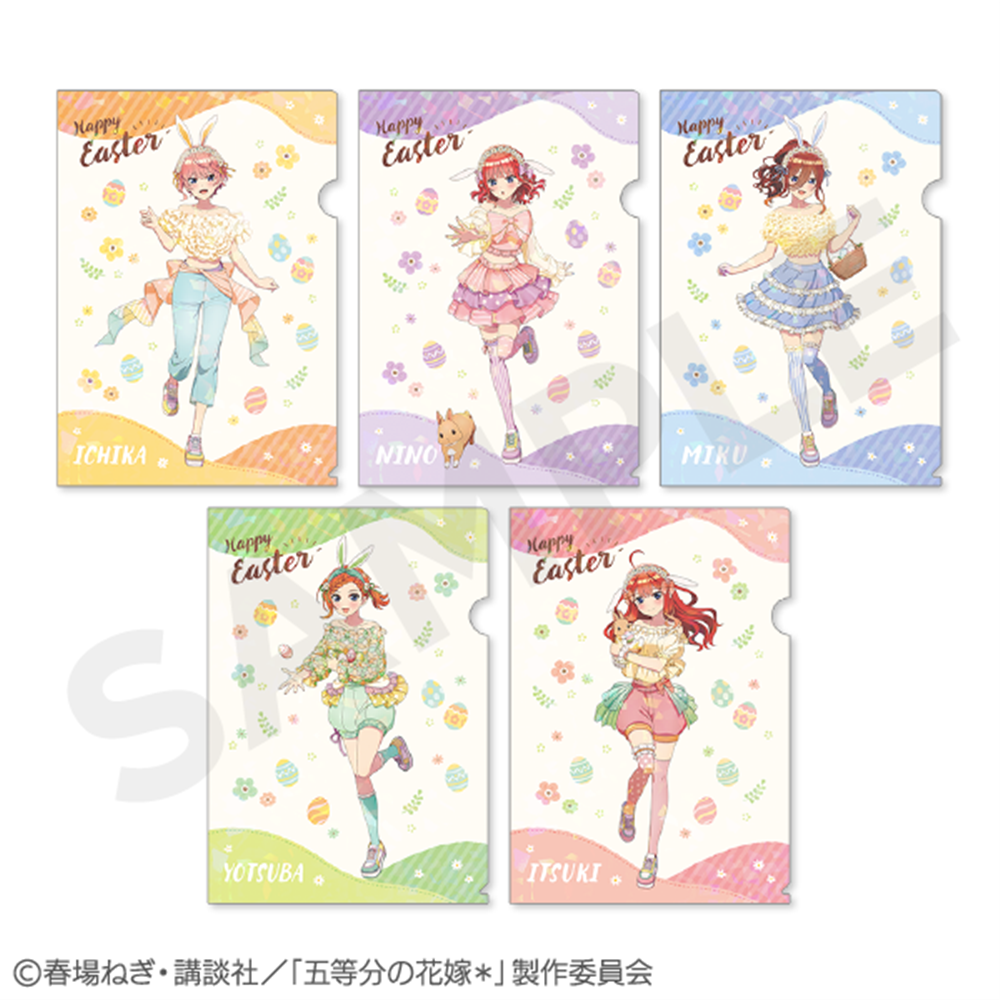 「五等分の花嫁＊」ホログラムA4クリアファイル 中野一花