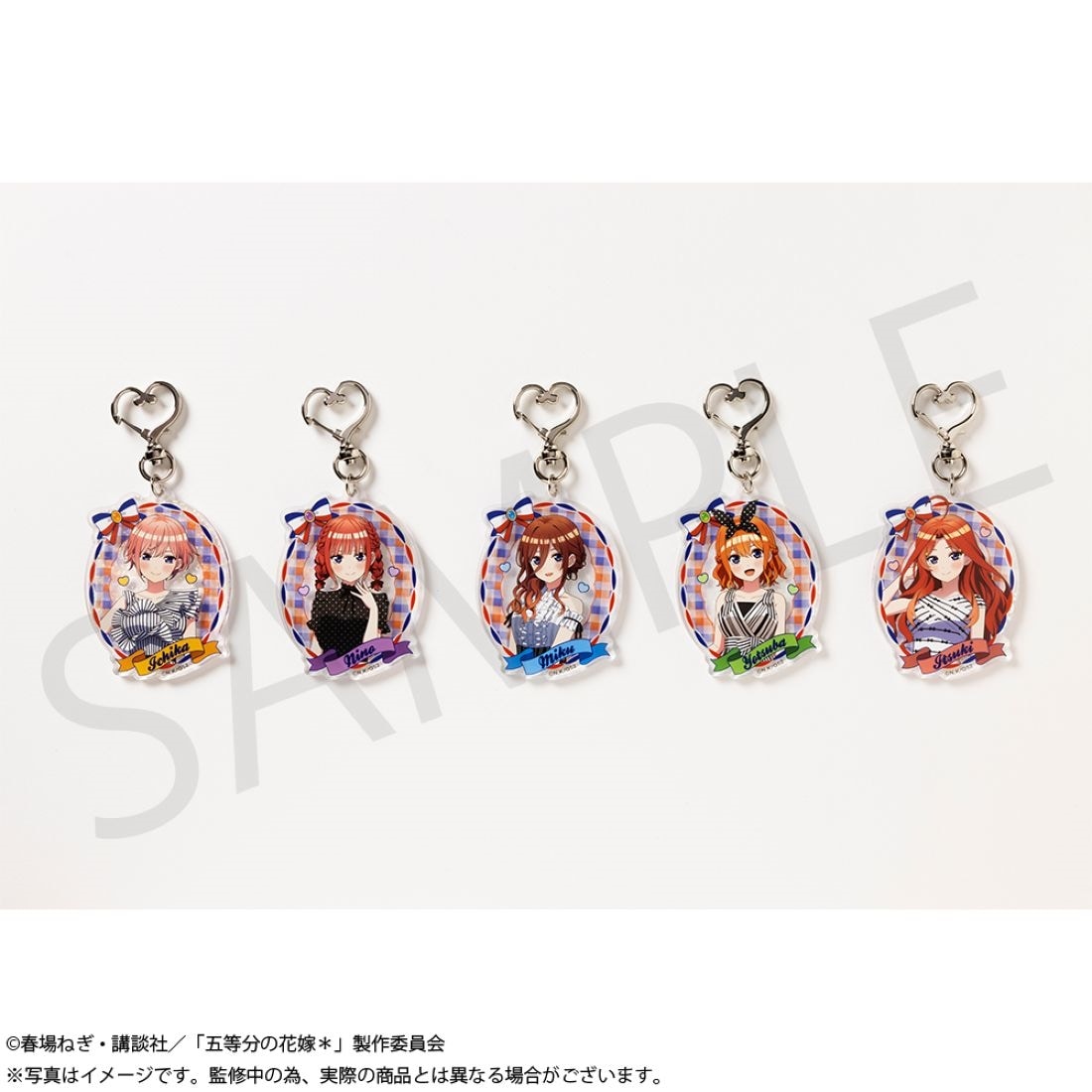 「五等分の花嫁＊」グリッターアクキー 中野三玖