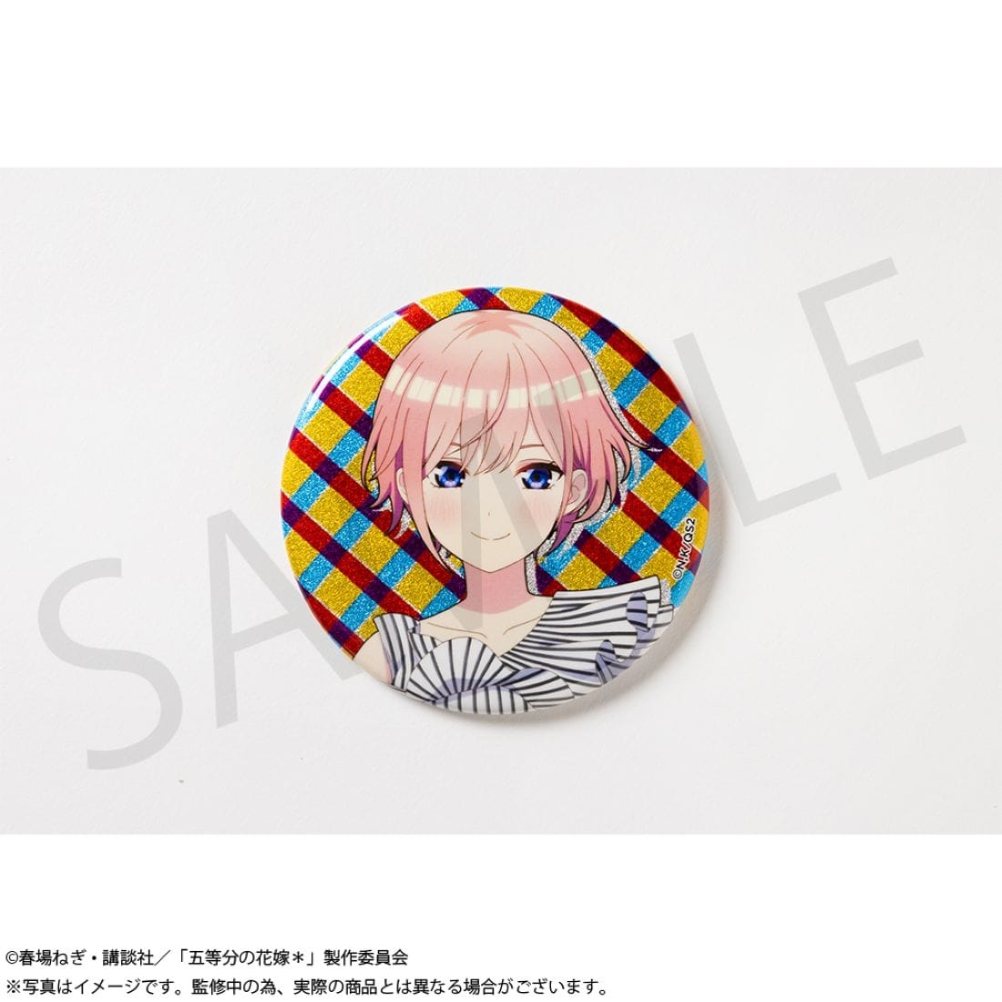 「五等分の花嫁＊」トレーディンググリッター75mm缶バッジ BOX