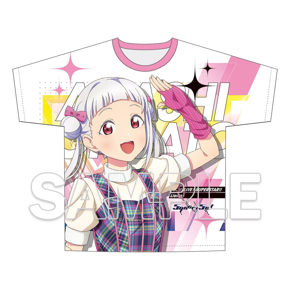 【会場先行】『ラブライブ！スーパースター!!』フルグラフィックTシャツ Ver.心・技・体！極上大冒険!! 嵐 千砂都