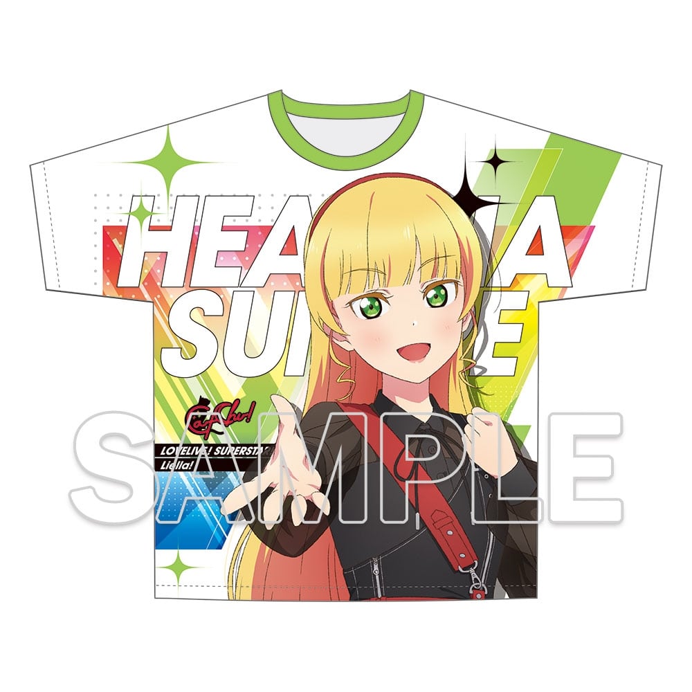 【会場先行】『ラブライブ！スーパースター!!』フルグラフィックTシャツ Ver.心・技・体！極上大冒険!! 平安名 すみれ