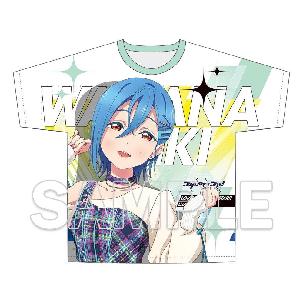 【会場先行】『ラブライブ！スーパースター!!』フルグラフィックTシャツ Ver.心・技・体！極上大冒険!! 若菜 四季