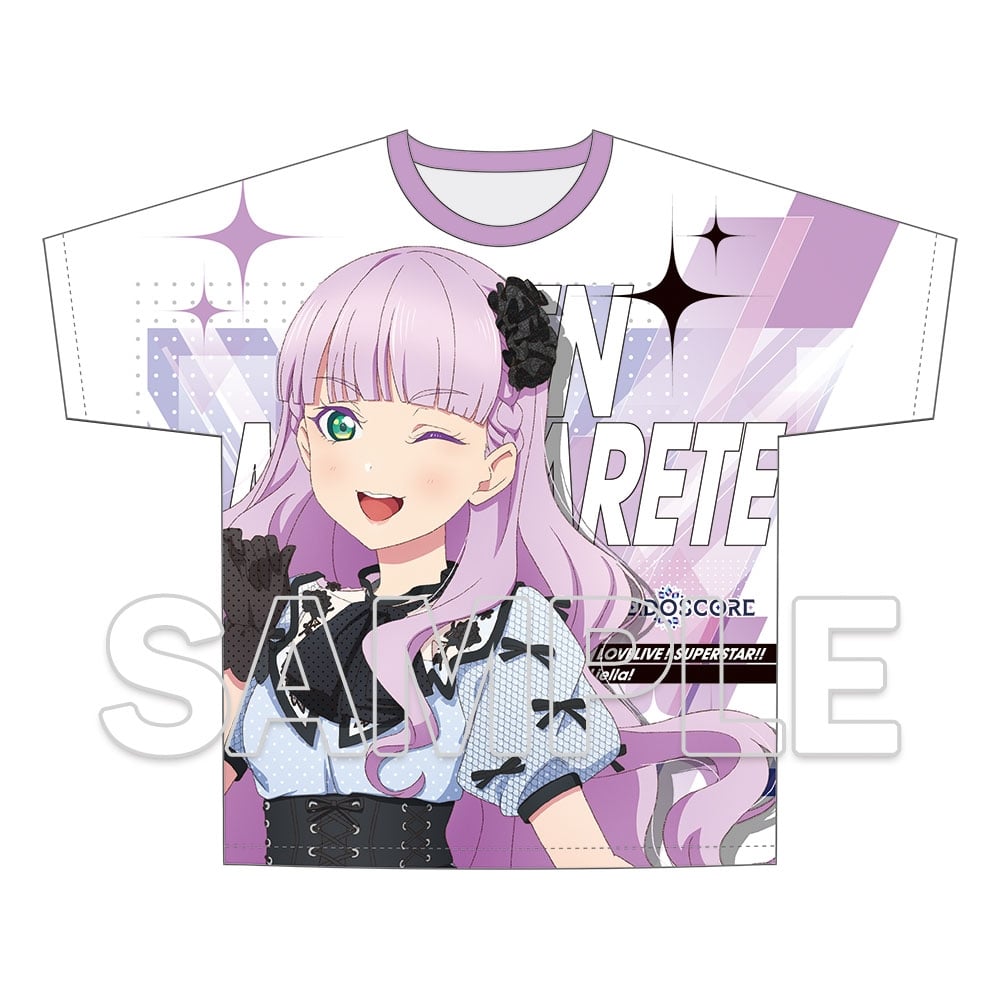 【会場先行】『ラブライブ！スーパースター!!』フルグラフィックTシャツ Ver.心・技・体！極上大冒険!! ウィーン・マルガレーテ