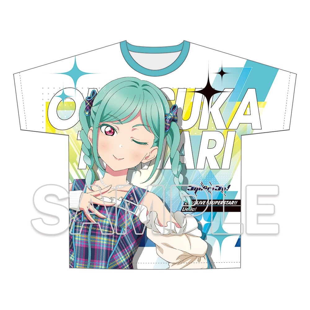 【会場先行】『ラブライブ！スーパースター!!』フルグラフィックTシャツ Ver.心・技・体！極上大冒険!! 鬼塚 冬毬