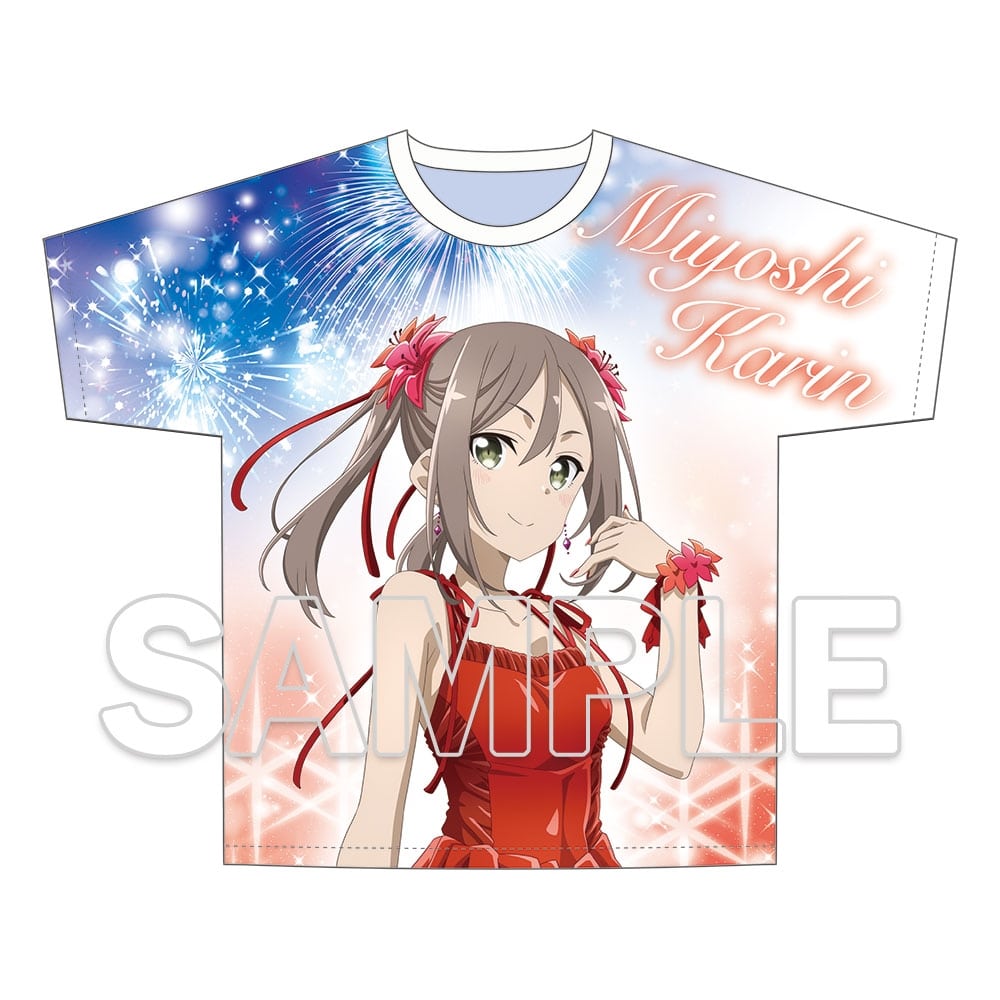 「結城友奈は勇者である」10周年記念 フルグラフィックTシャツ 三好夏凜