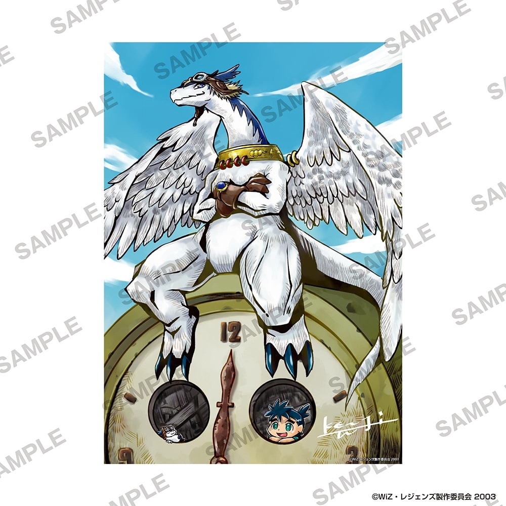 【カドスト限定販売】レジェンズ 甦る竜王伝説 キャラファイングラフ 描き下ろしA