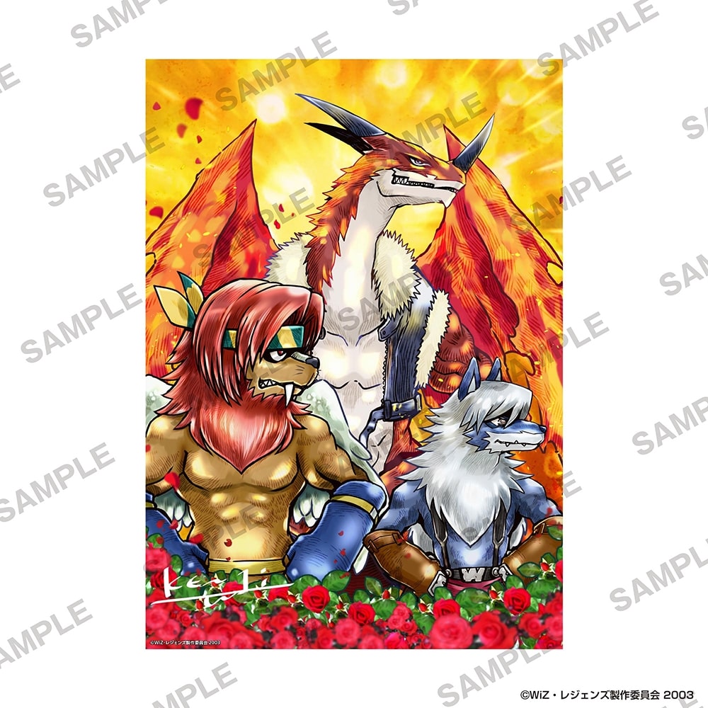 【カドスト限定販売】レジェンズ 甦る竜王伝説 キャラファイングラフ 描き下ろしB