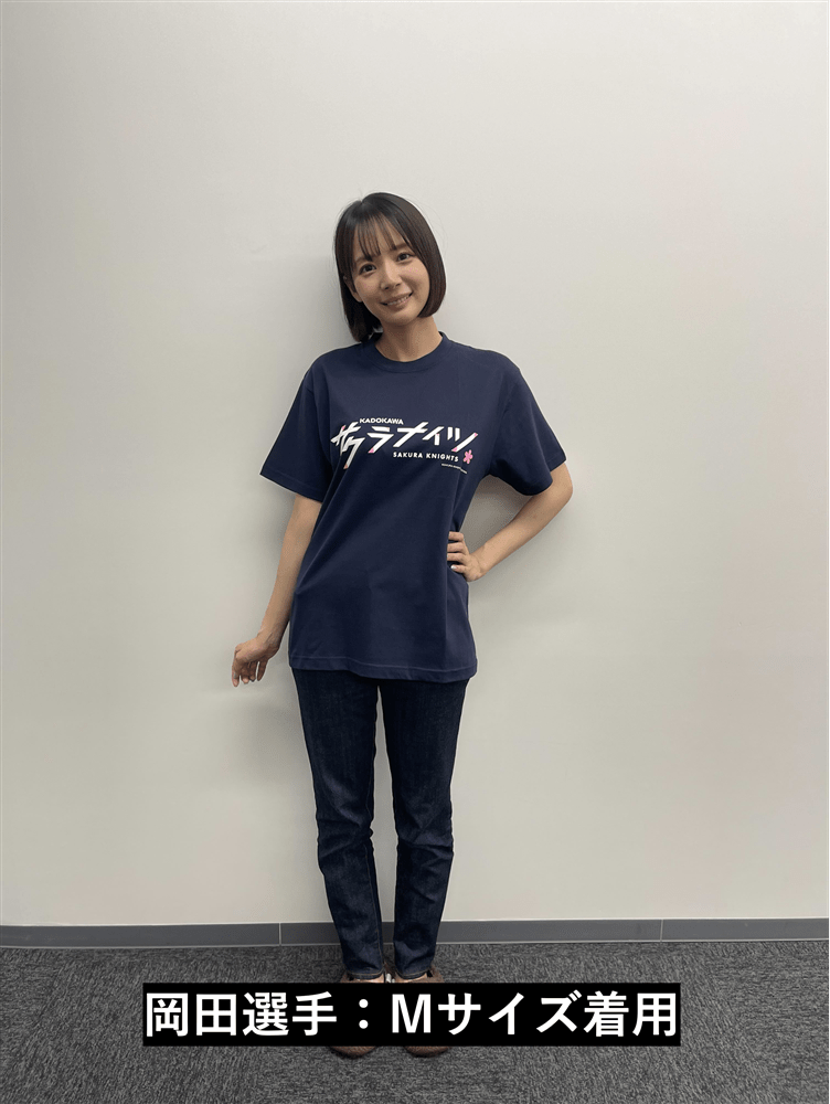 KADOKAWAサクラナイツ オフィシャルチームロゴTシャツ ネイビー/XXXLサイズ