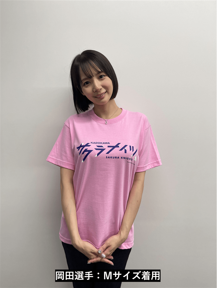 KADOKAWAサクラナイツ オフィシャルチームロゴTシャツ ピンク/XXXLサイズ