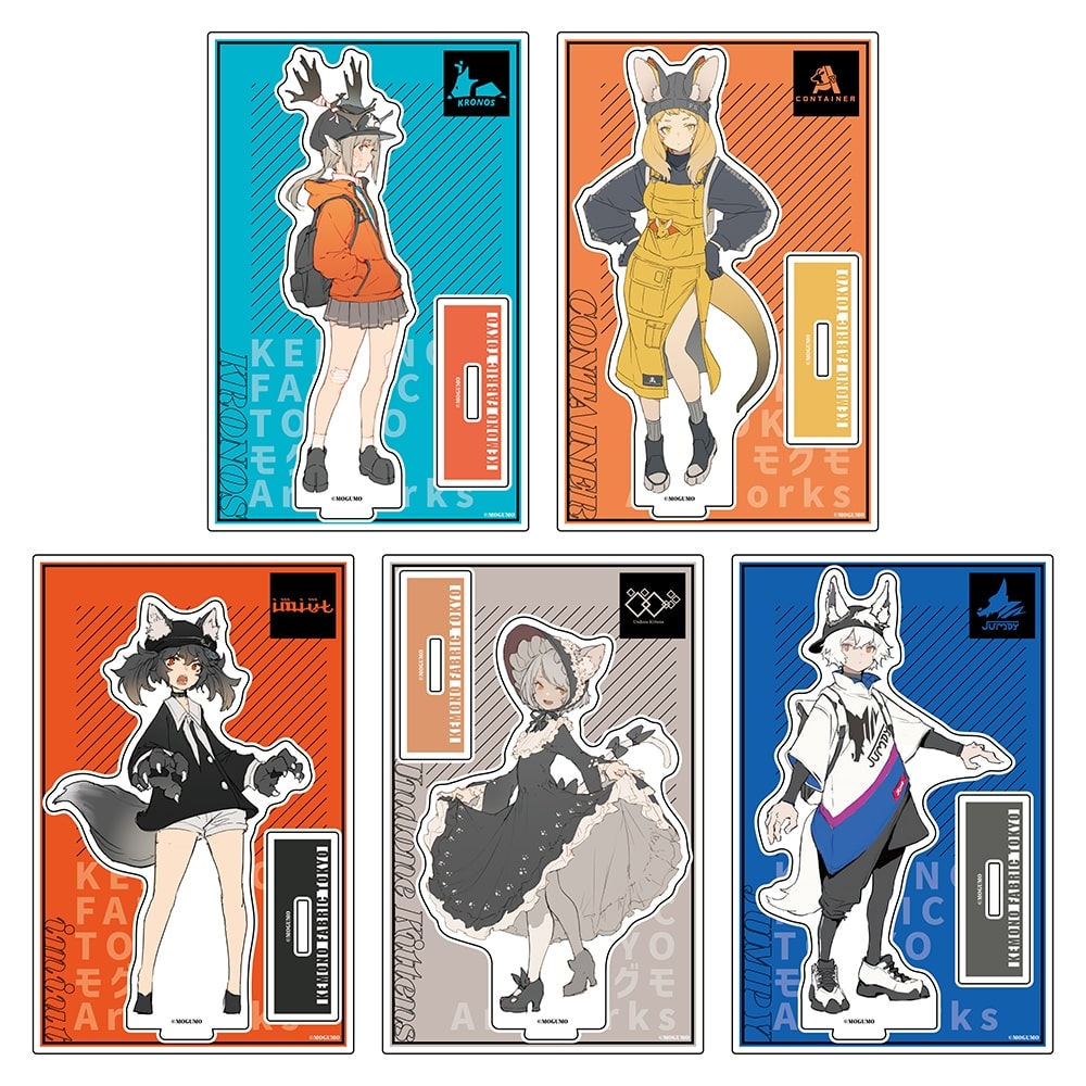 KEMONO FABRIC TOKYO（Illustrator：モグモ）　アクリルスタンド　KRONOS