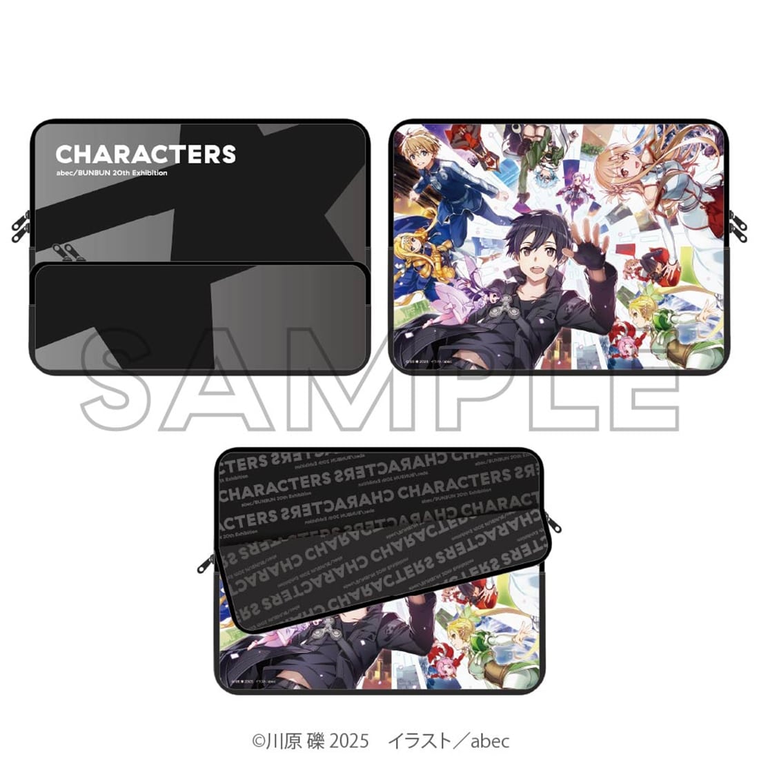 abec/BUNBUN 20th Exhibition CHARACTERS マルチケース 『ソードアート・オンライン』