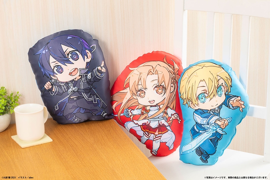 abec/BUNBUN 20th Exhibition CHARACTERS ミニキャラダイカットクッション『ソードアート・オンライン』ユージオ