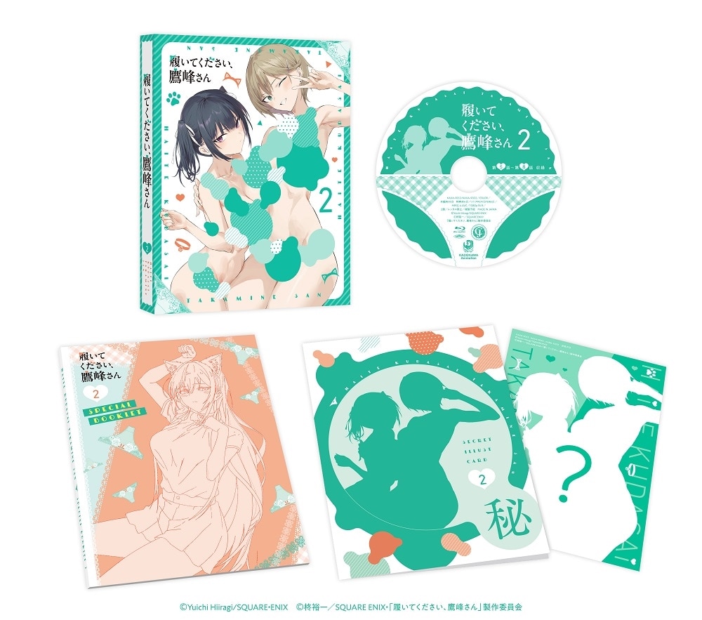 履いてください、鷹峰さん 第2巻 《通常版》 DVD DVD 第2巻