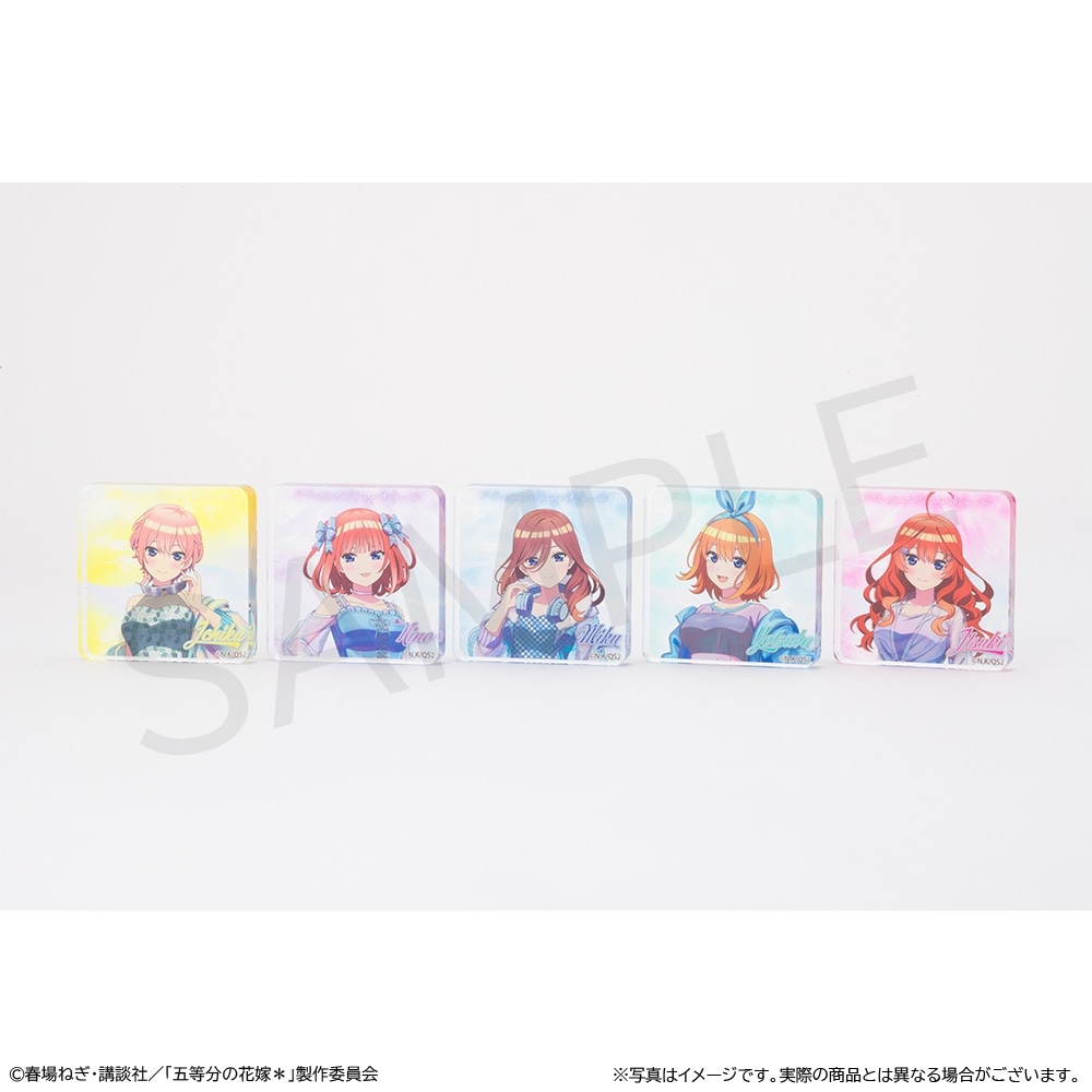 【事後通販】 「五等分の花嫁＊」アクリルブロック 中野三玖