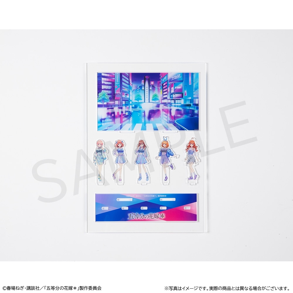 【事後通販】 「五等分の花嫁＊」アクリルジオラマ Y3K