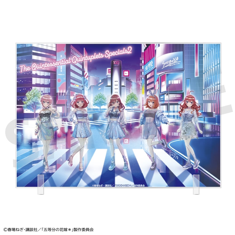 【事後通販】 「五等分の花嫁＊」A5アクリルボード