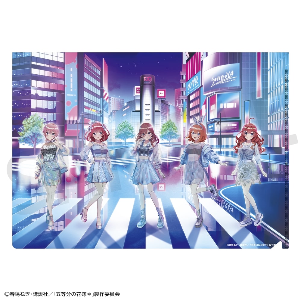 【事後通販】 「五等分の花嫁＊」A4クリアファイル Y3K 中野三玖