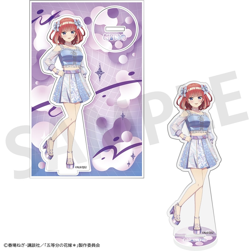 【事後通販】 「五等分の花嫁＊」アクリルスタンドプレート 中野二乃