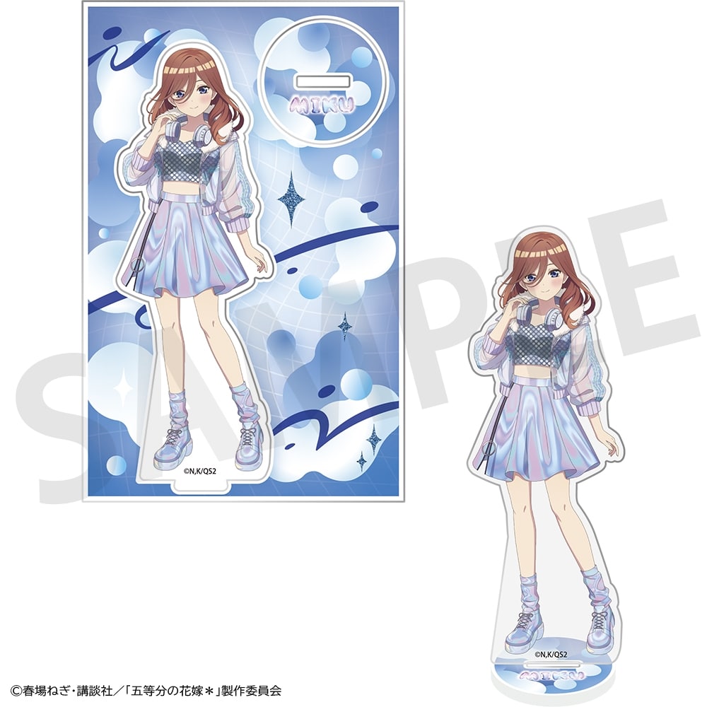 【事後通販】 「五等分の花嫁＊」アクリルスタンドプレート 中野三玖