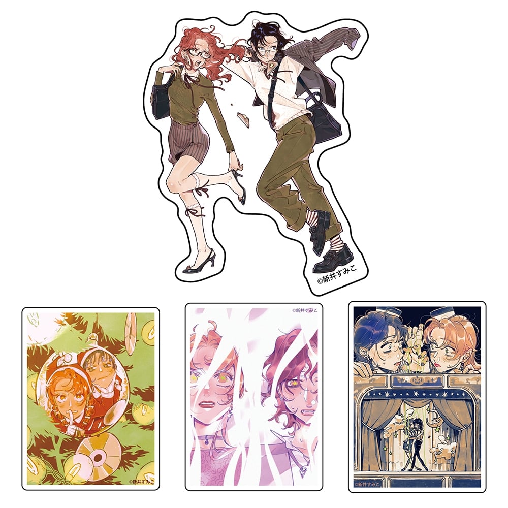 気になってる人が男じゃなかった　ステッカー　C