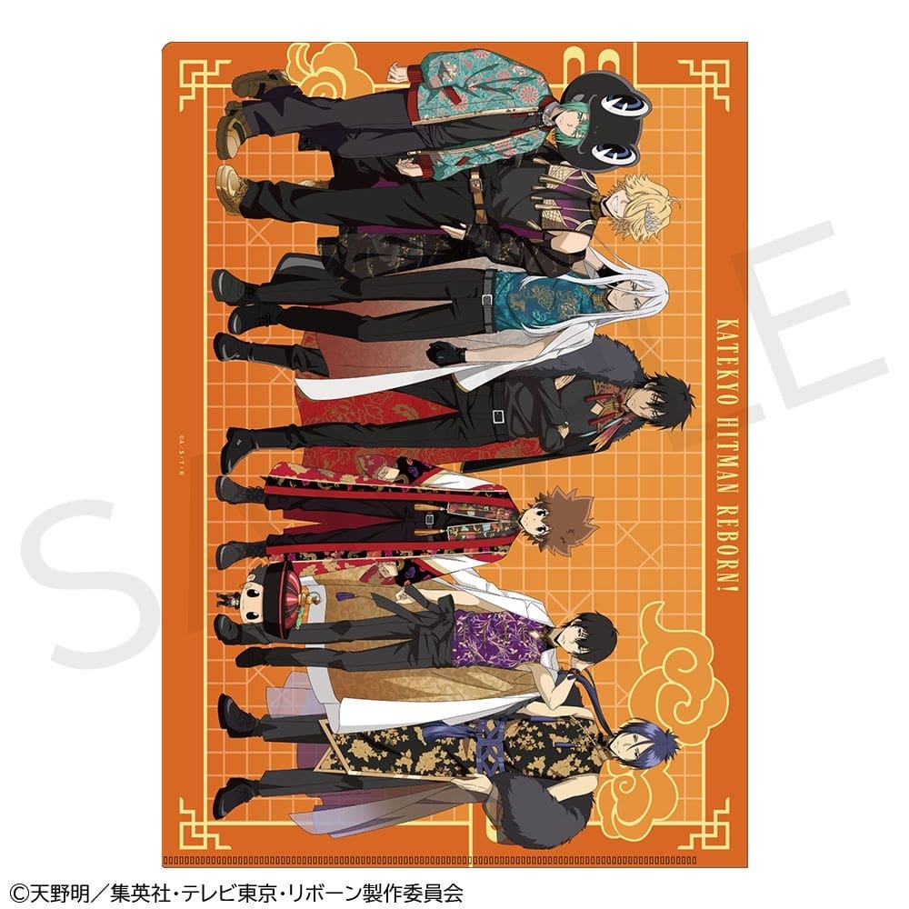 「家庭教師ヒットマンREBORN!」A4クリアファイル リボーン＆沢田綱吉