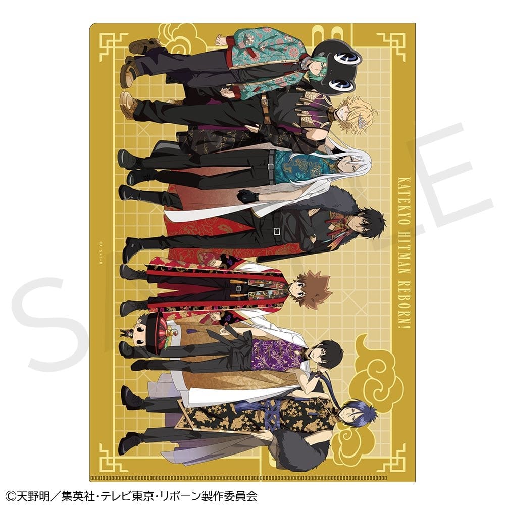 「家庭教師ヒットマンREBORN!」A4クリアファイル ベルフェゴール（10年後）