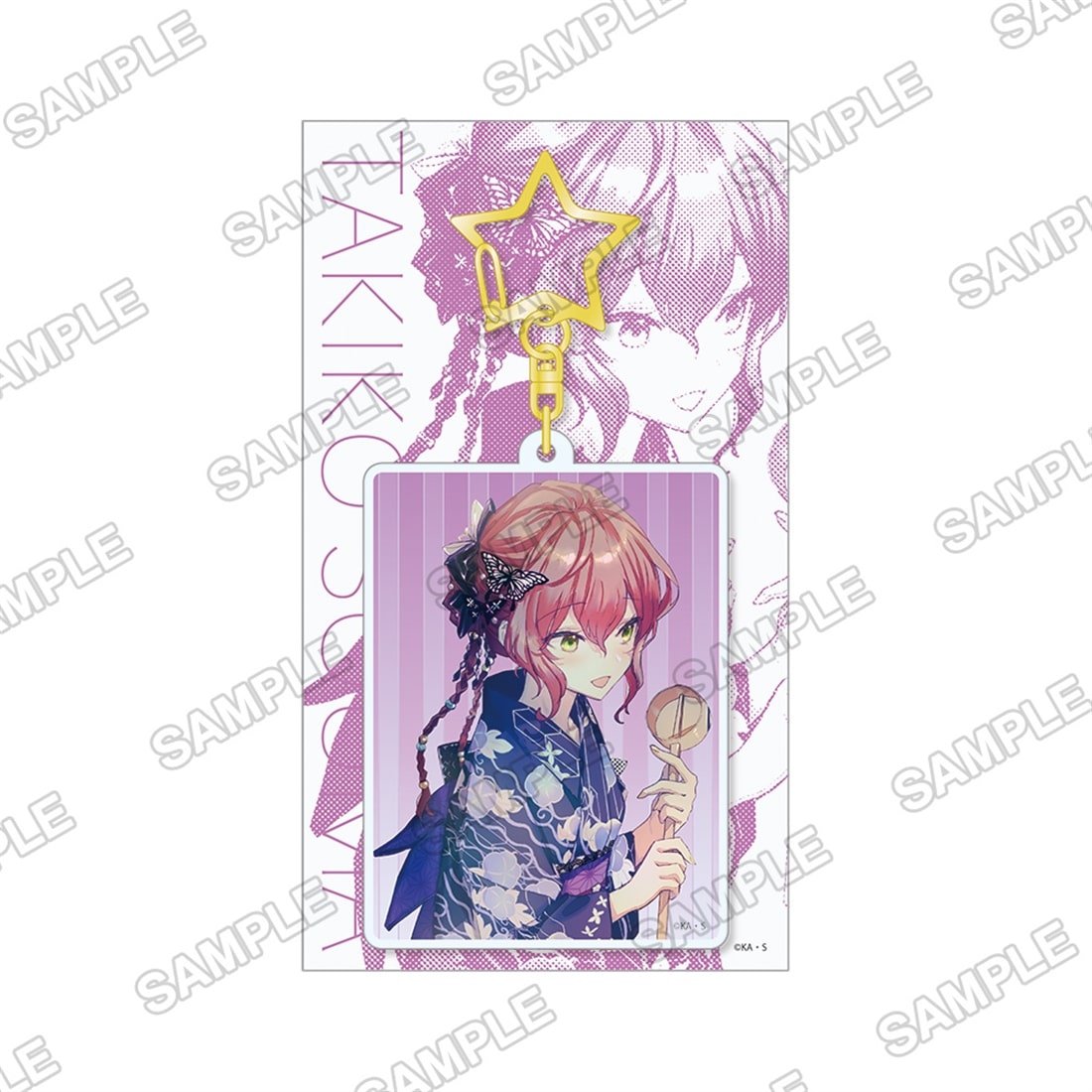 『東京レイヴンズ』15周年記念アクリルキーホルダー ②相馬多軌子