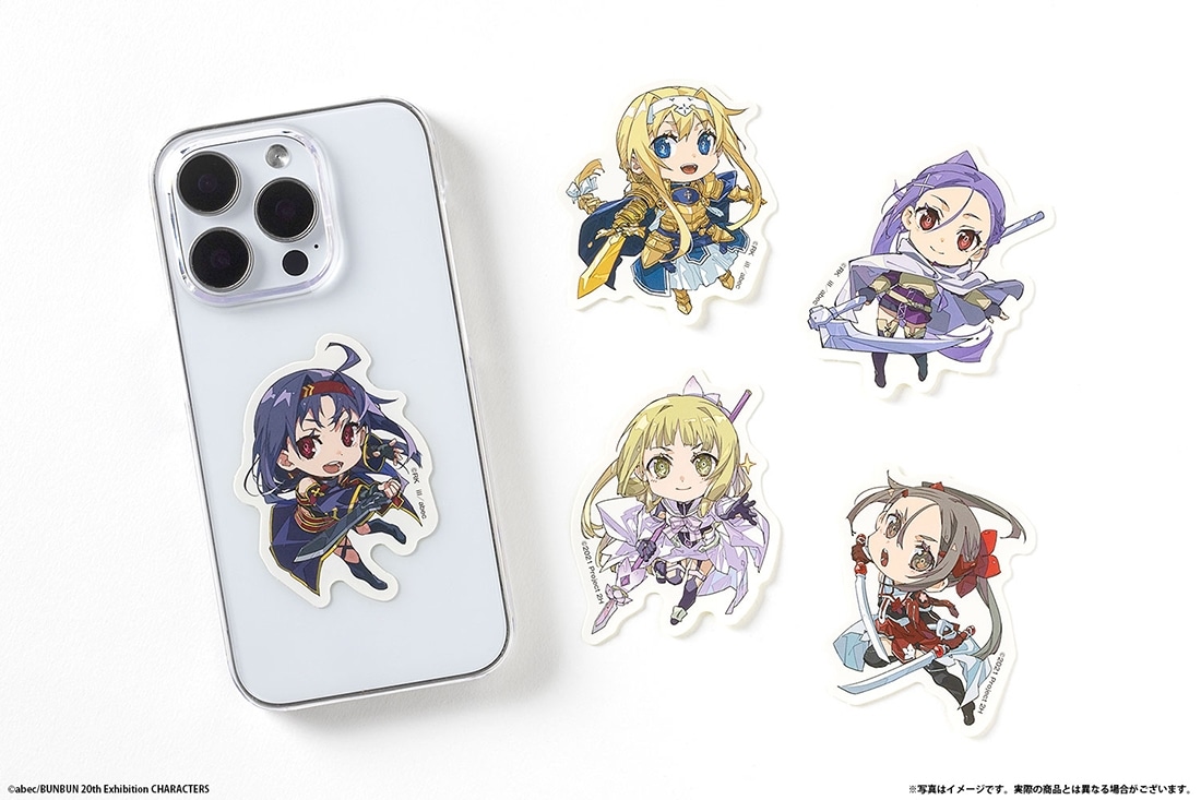 abec/BUNBUN 20th Exhibition CHARACTERS トレーディングミニキャラステッカーVer.C