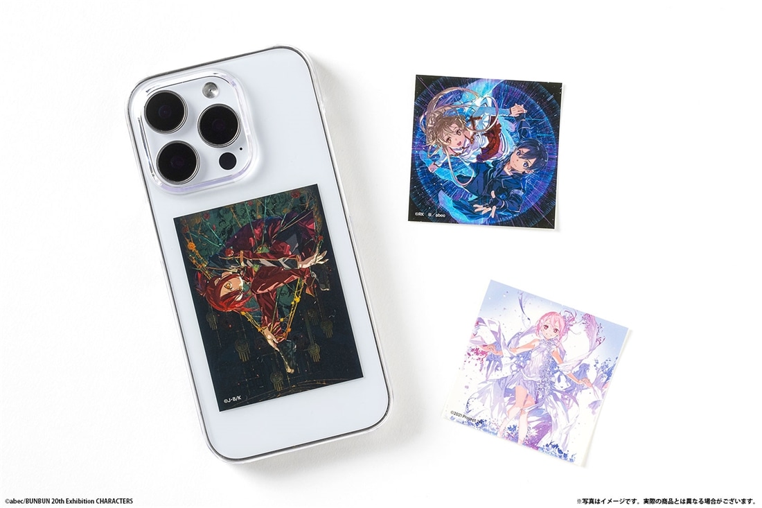 abec/BUNBUN 20th Exhibition CHARACTERS ステッカーセット 描き下ろし