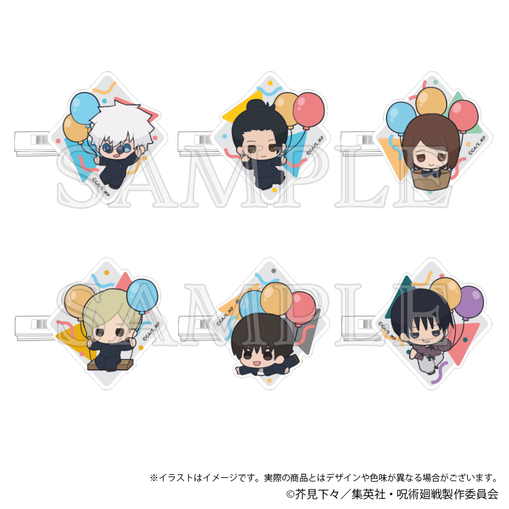 呪術廻戦 懐玉・玉折 アクリルヘアクリップ 風船ver. 七海建人