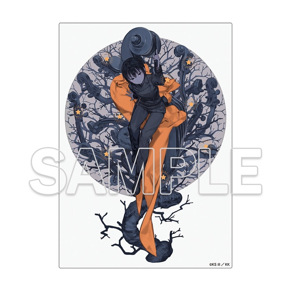 【二次受注】『キノの旅 the Beautiful World』25周年記念 アクリルイラストプレート　A バイオリンの木