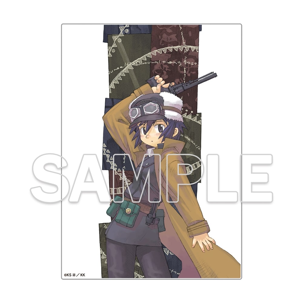 【二次受注】『キノの旅 the Beautiful World』25周年記念 アクリルイラストプレート　D 文庫旧版Ⅰ表紙