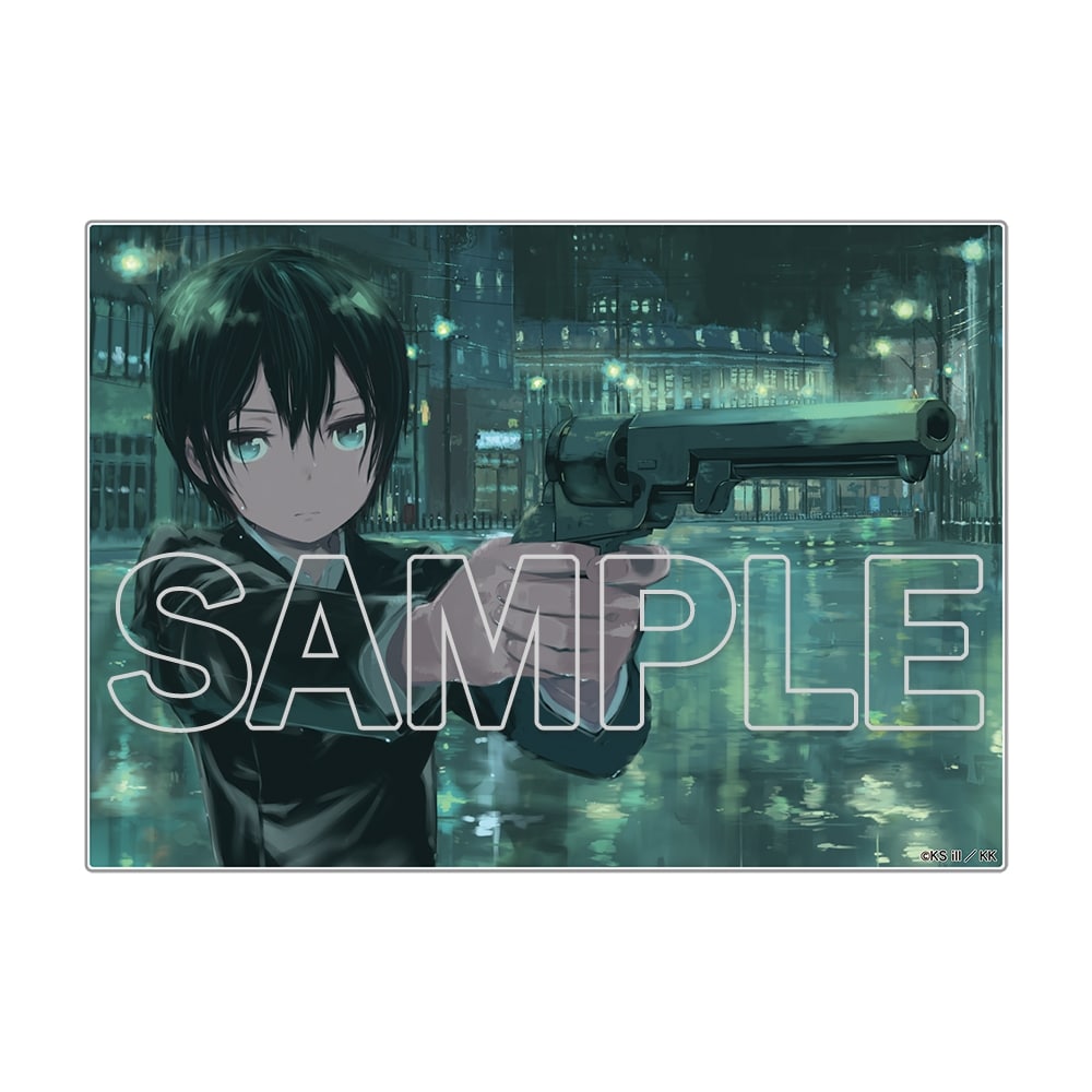 【二次受注】『キノの旅 the Beautiful World』25周年記念 アクリルイラストプレート　E 画集「rouge」より