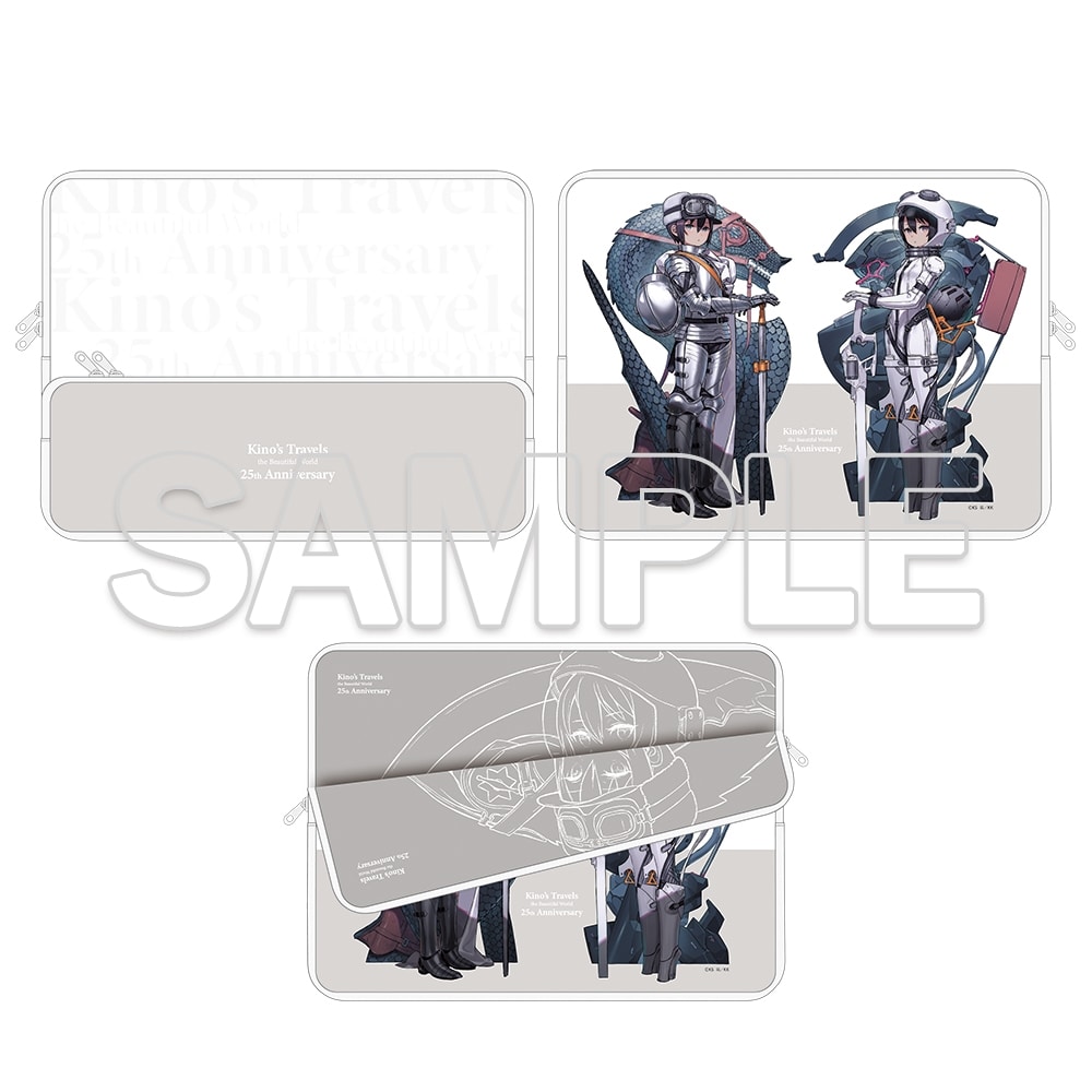 【二次受注】『キノの旅 the Beautiful World』25周年記念 マルチケース　C 騎士キノ＆パイロットキノ