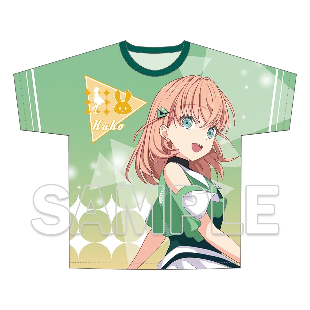 【二次受注】『ラブライブ！蓮ノ空女学院スクールアイドルクラブ』フルグラフィックTシャツ Ver.翠鱗舞 日野下花帆