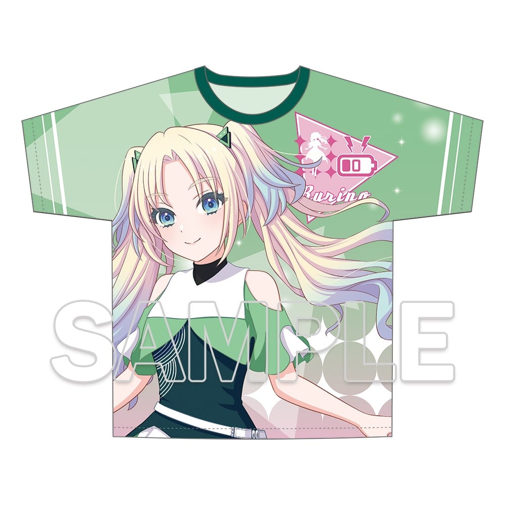 【二次受注】『ラブライブ！蓮ノ空女学院スクールアイドルクラブ』フルグラフィックTシャツ Ver.翠鱗舞 大沢瑠璃乃