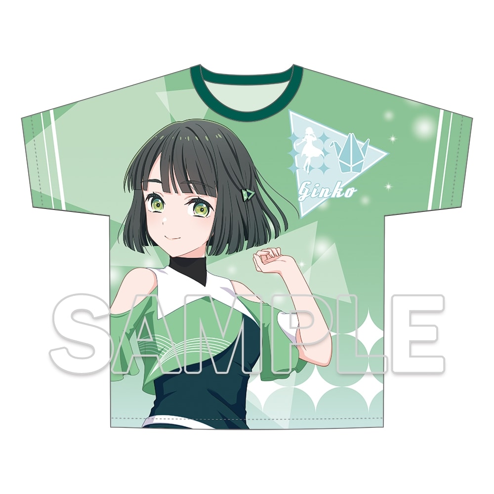 【二次受注】『ラブライブ！蓮ノ空女学院スクールアイドルクラブ』フルグラフィックTシャツ Ver.翠鱗舞 百生吟子