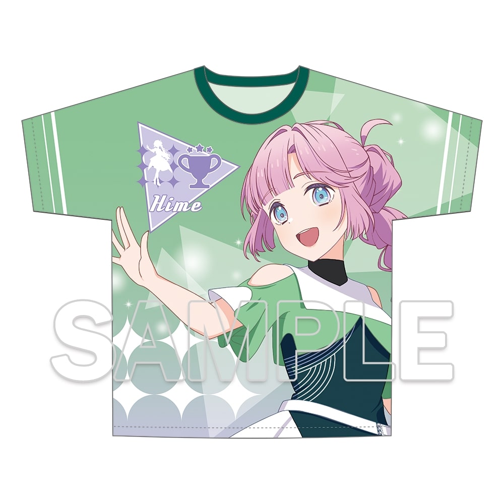 【二次受注】『ラブライブ！蓮ノ空女学院スクールアイドルクラブ』フルグラフィックTシャツ Ver.翠鱗舞 安養寺姫芽