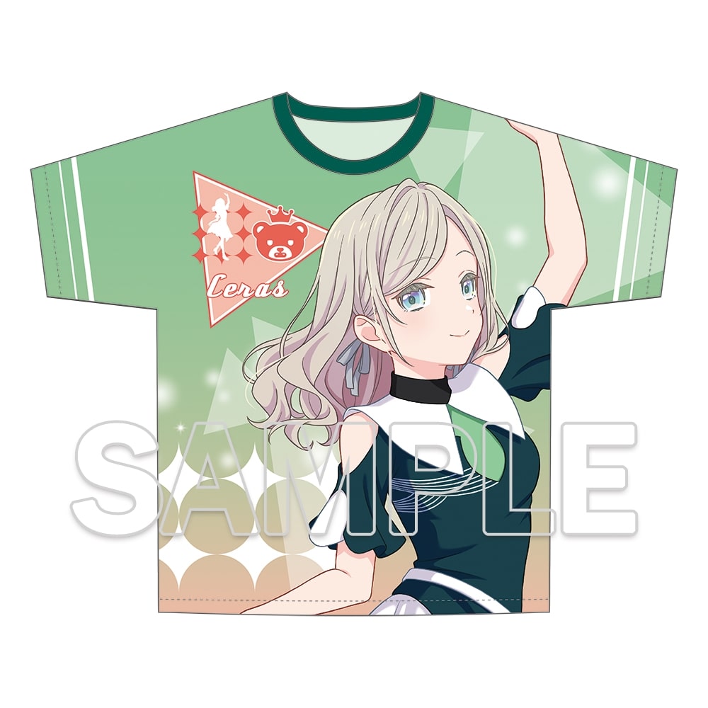 【二次受注】『ラブライブ！蓮ノ空女学院スクールアイドルクラブ』フルグラフィックTシャツ Ver.翠鱗舞 セラス柳田リリエンフェルト