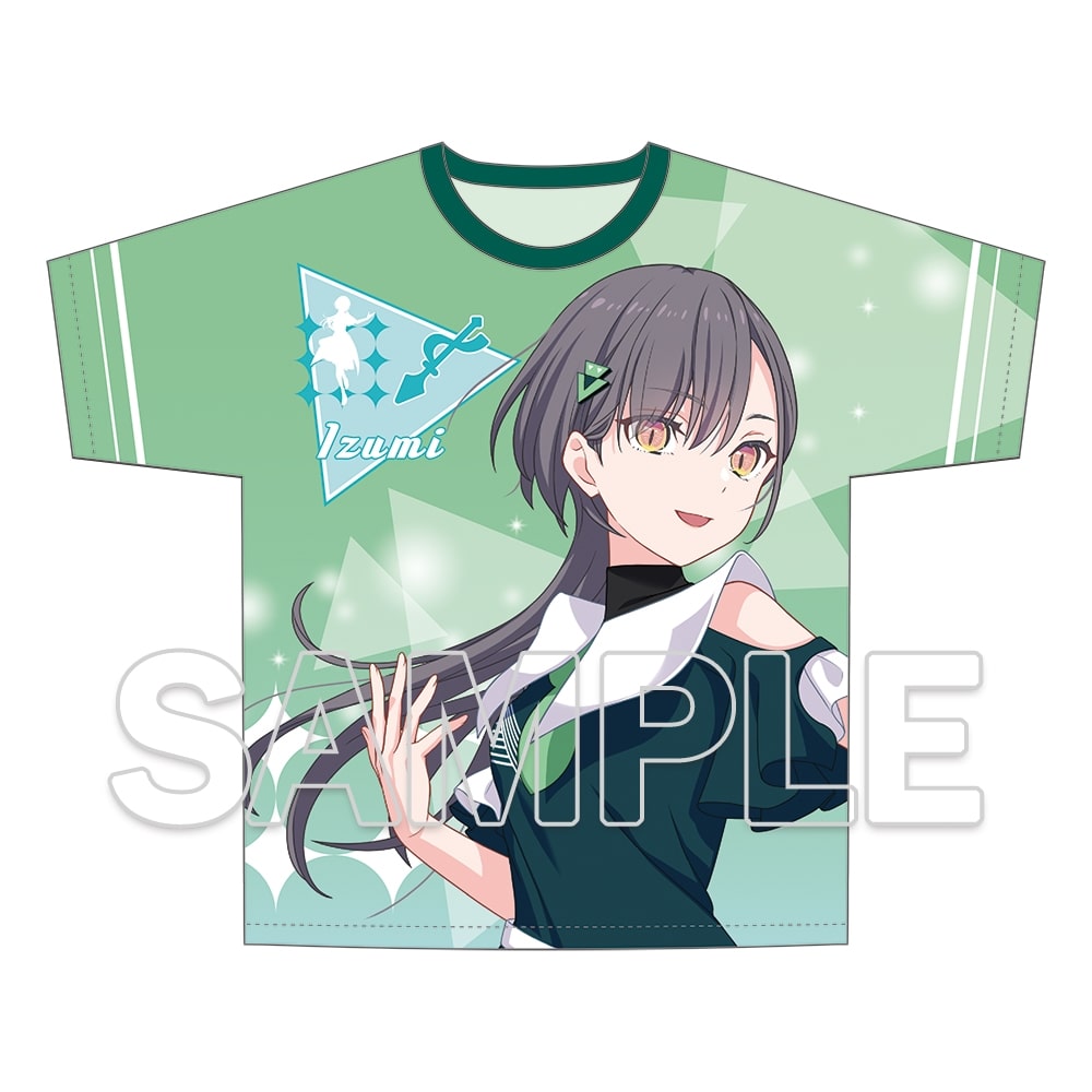 【二次受注】『ラブライブ！蓮ノ空女学院スクールアイドルクラブ』フルグラフィックTシャツ Ver.翠鱗舞 桂城 泉