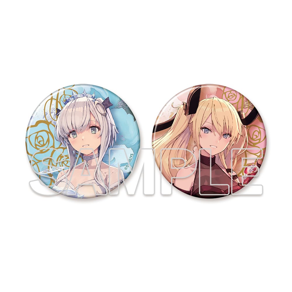 『魔王学院の不適合者』完結記念缶バッジ2個セット