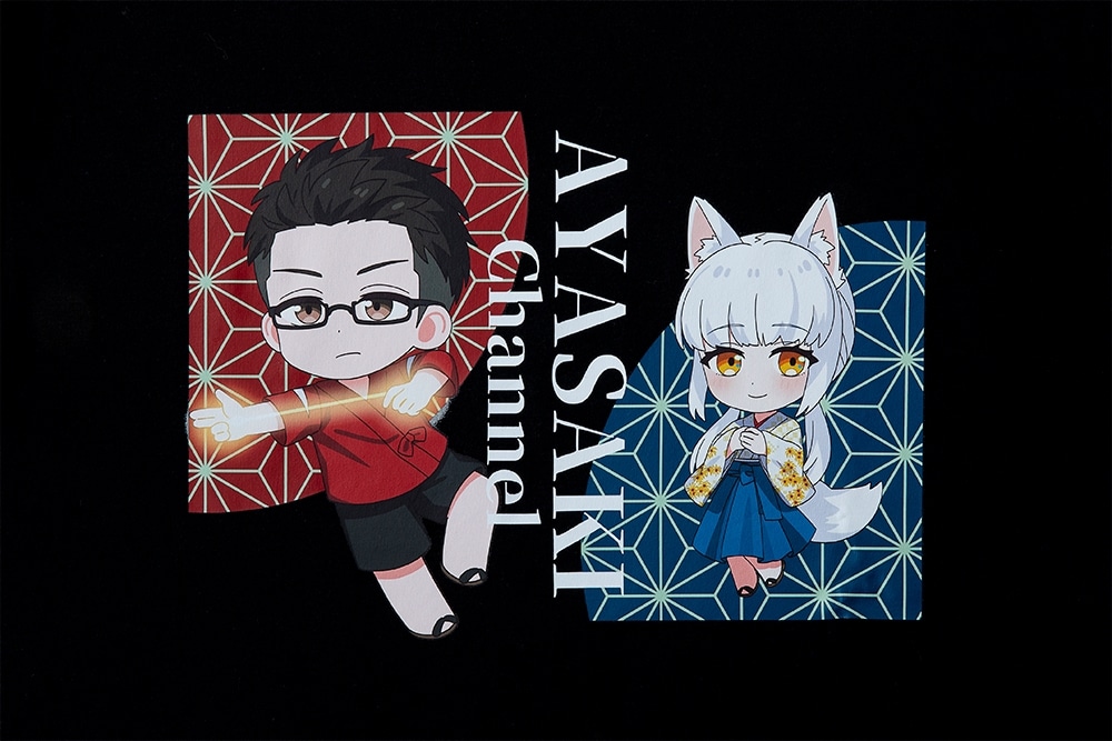 彩咲ちゃんねる　キャラクターTシャツ XXLサイズ