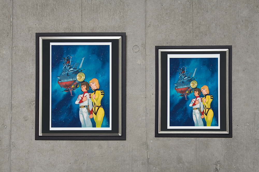 ＜7/18～8/19予約受注＞安彦良和描き下ろし『宇宙戦艦ヤマト』複製原画　B4サイズ