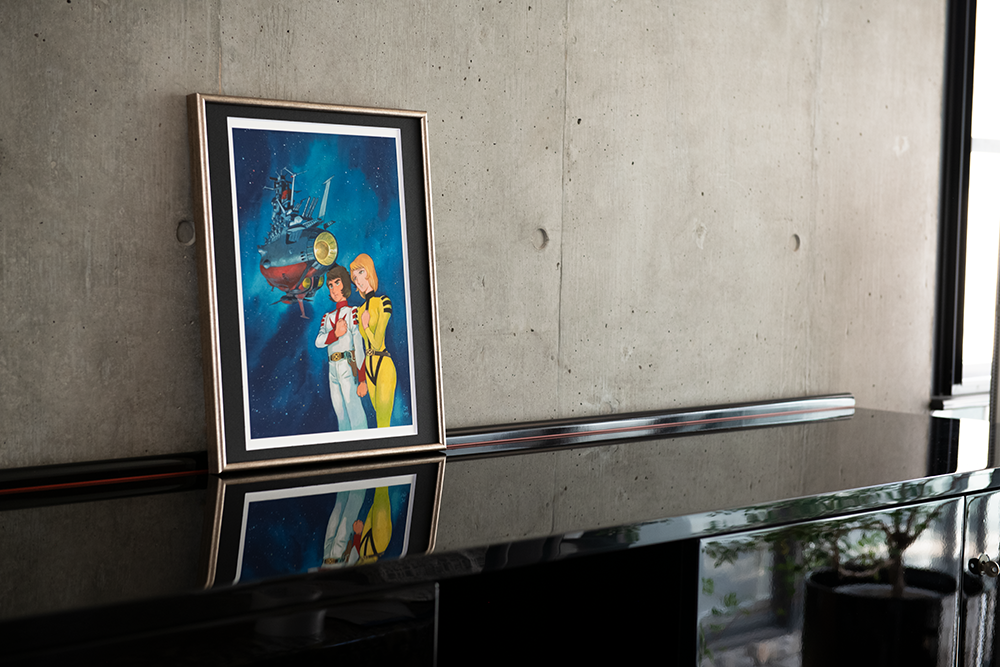 ＜7/18～8/19予約受注＞【数量限定】直筆サイン入り　安彦良和描き下ろし『宇宙戦艦ヤマト』複製原画　B4サイズ