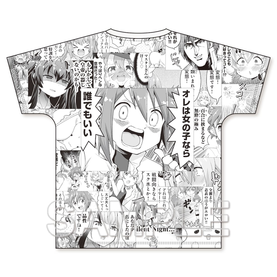 『ブレイブソード×ブレイズソウル』10周年記念フルグラフィックTシャツ 4コマ劇場