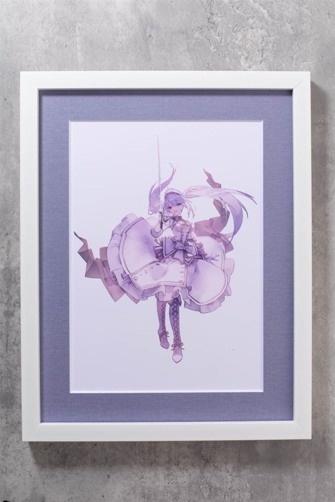 KDcolle５周年記念 『デート・ア・バレット』 原作版 白の女王 複製原画