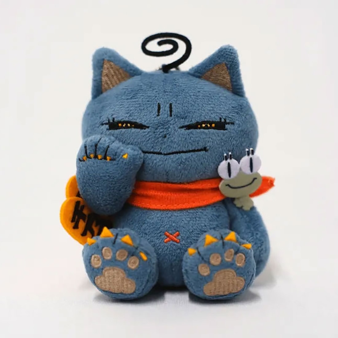 CHARACTERS abec/BUNBUN 20th Exhibition ぬいぐるみキーホルダー　BUNBUN招き猫